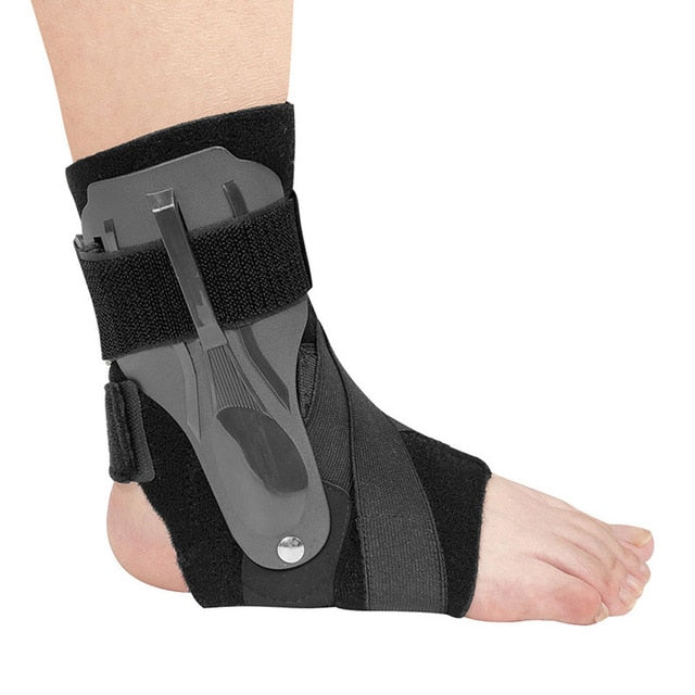 Adjustable Ankle Support Brace Stabilizer for Sprained Ankle Guard Elastic Foot Orthosis Plantar Fasciitis Splint Protector-Great Rehab Medical