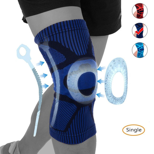 1Pcs Professional Knee Brace Compression Sleeve - Best Knee Pads Knee Braces for Men Women, Medical Grade knee sleeves support-Great Rehab Medical