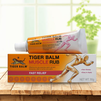 Tiger balm original red 30g/pcs muscle rub relieve Sprain for shoulder relief joints pain massage ointment health care plaster-Great Rehab Medical