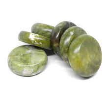 Load image into Gallery viewer, 6x6cm Spa hot Stone Beauty Stones Massage Green stone Natural Stone Hot Relieve Stress RELAX jade massage set toe massage-Great Rehab Medical
