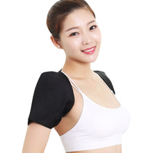 Load image into Gallery viewer, Tourmaline Self-heating Unisex Heat Therapy Pad Shoulder Protector Belt Pain Relief Health Care Heating Belt Support Muscle-Great Rehab Medical
