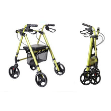 Load image into Gallery viewer, Lightweight shopping walker with 4 wheels outdoor folding rollator walker-Great Rehab Medical
