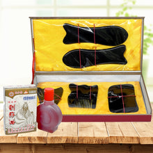 Load image into Gallery viewer, Wholesale &amp; Retail Traditional Massage hard box kit 5pcs/set +1pcs chart +1bottle guasha oil 100% ox horn-Great Rehab Medical
