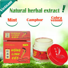 Load image into Gallery viewer, Vietnam snake venom poison ointment backache back pain relax balm for pain Relief cream muscle star balm asterisk healthcare-Great Rehab Medical
