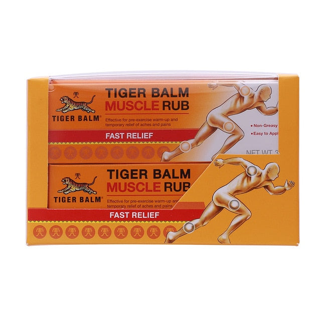 4pcs Tiger balm original red muscle rub relieve Sprain for shoulder relief joints pain massage ointment health care plaster-Great Rehab Medical