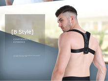 Load image into Gallery viewer, Brace Support Belt Adjustable Back Posture Corrector Clavicle Spine Back Shoulder Lumbar Posture Correction-Great Rehab Medical
