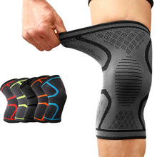 Load image into Gallery viewer, Elastic Knee Pads Nylon Sport Compression Knee Pad Sleeve for Basketball Volleyball Fitness Running Cycling-Great Rehab Medical
