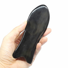 Load image into Gallery viewer, Good quality! Massage Tool body meridian Guasha board Buffalo Horn/Scrapping plate scraper V-line slimming-Great Rehab Medical
