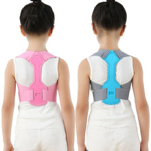 Load image into Gallery viewer, Children Kid Shoulder Back Brace Support Adjustable Magnetic Posture Corrector Spine Lumbar Support Brace Belt-Great Rehab Medical
