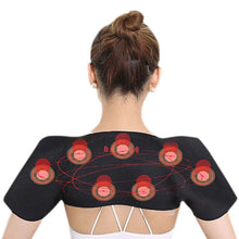 Load image into Gallery viewer, Tourmaline Self-heating Unisex Heat Therapy Pad Shoulder Protector Belt Pain Relief Health Care Heating Belt Support Muscle-Great Rehab Medical
