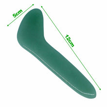 Load image into Gallery viewer, New Massage Tool Guasha Board Natural green jade scraping plate scraper stone massager thin slimming face-Great Rehab Medical
