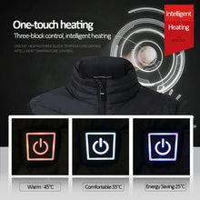 Load image into Gallery viewer, Winter Outdoor Men Heating Vest Sleevless Jacket Travel Heating Vest Control Temperature Warm Hunting Jacket-Great Rehab Medical
