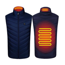 Load image into Gallery viewer, Winter Outdoor Men Heating Vest Sleevless Jacket Travel Heating Vest Control Temperature Warm Hunting Jacket-Great Rehab Medical
