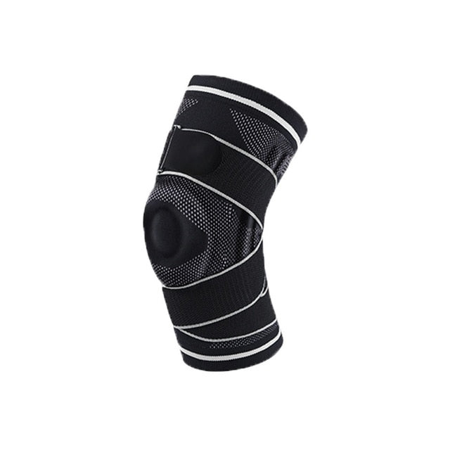 1 Pcs Sports Knee Pads Breathable Support Bandage Compression Patella Men And Women Basketball Football Mountaineering Cycling-Great Rehab Medical