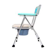 Load image into Gallery viewer, Non-slip commode chair adjustable foldable bedside commode chair for disabled and elderly-Great Rehab Medical
