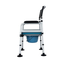 Load image into Gallery viewer, Hot sale commode chair lightweight portable bath chair with back for elderly-Great Rehab Medical
