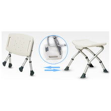 Load image into Gallery viewer, Aluminum shower seat bath stool bathroom benches commode chair for adults and elderly-Great Rehab Medical
