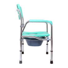 Load image into Gallery viewer, Hospital care functional bath chair patient folding toilet commode chair for elderly and disabled-Great Rehab Medical
