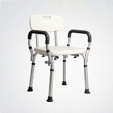 High quality bathroom chair adjustable plastic shower bench bath stool with handle-Great Rehab Medical