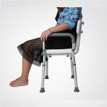 Load image into Gallery viewer, High quality bathroom chair adjustable plastic shower bench bath stool with handle-Great Rehab Medical
