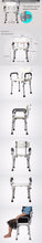 Load image into Gallery viewer, High quality bathroom chair adjustable plastic shower bench bath stool with handle-Great Rehab Medical
