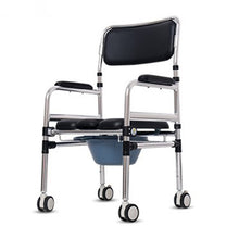 Load image into Gallery viewer, Hot sale commode toilet chair high quality aluminum alloy commode chair with bedpan for elderly and disabled-Great Rehab Medical
