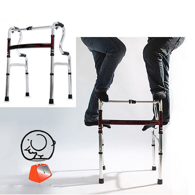 Lightweight adjustable aluminum alloy adjustable walking aids for old man-Great Rehab Medical