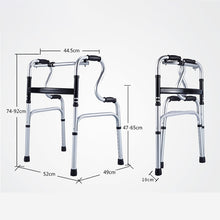 Load image into Gallery viewer, Aluminum alloy walking aids with commode chair lightweight folding portable mobility walker-Great Rehab Medical
