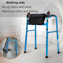 Load image into Gallery viewer, Adjustable walking aids Aluminum alloy with button for old man-Great Rehab Medical
