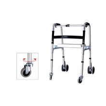 Load image into Gallery viewer, Medical care walking aid with bath stool and wheels folding walking aid for elderly-Great Rehab Medical
