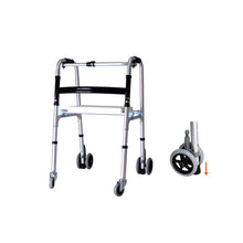 Load image into Gallery viewer, Medical care walking aid with bath stool and wheels folding walking aid for elderly-Great Rehab Medical
