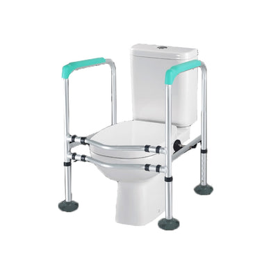 Home care practical toilet safety grab rail width and height adjustable toilet commode frame-Great Rehab Medical