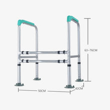 Load image into Gallery viewer, Home care practical toilet safety grab rail width and height adjustable toilet commode frame-Great Rehab Medical
