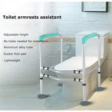 Load image into Gallery viewer, Home care practical toilet safety grab rail width and height adjustable toilet commode frame-Great Rehab Medical
