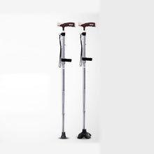 Load image into Gallery viewer, Folding lightweight aluminum walking stick adjustable foldable for elderly-Great Rehab Medical
