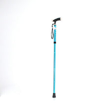 Load image into Gallery viewer, Folding lightweight aluminum walking stick adjustable foldable for elderly-Great Rehab Medical
