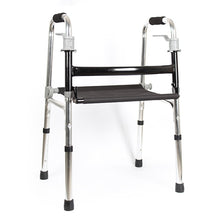 Load image into Gallery viewer, Medical portable walking aid folding 6 heights adjustable aluminum frame walkers for disabled-Great Rehab Medical
