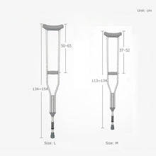 Load image into Gallery viewer, High quality medical damping axillary crutches for patients-Great Rehab Medical
