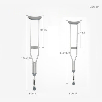 High quality medical damping axillary crutches for patients-Great Rehab Medical