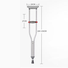 Load image into Gallery viewer, Medical adjustable axillary crutch for the patient and disabled-Great Rehab Medical
