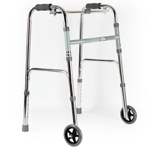 Load image into Gallery viewer, Lightweight walkers folding elderly aluminum alloy walker with wheels-Great Rehab Medical
