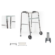 Load image into Gallery viewer, Lightweight walkers folding elderly aluminum alloy walker with wheels-Great Rehab Medical
