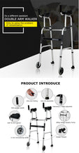 Load image into Gallery viewer, Hospital Medical Equipment Aluminum Frame rollator walker Walking Aids for disabled-Great Rehab Medical
