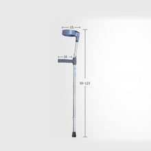 Load image into Gallery viewer, Comfortable adjustable elbow crutch aluminum walker underarm walking aids-Great Rehab Medical
