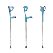 Load image into Gallery viewer, Hot sale elderly adjustable crutches aluminum alloy and lightweight elbow support crutches-Great Rehab Medical
