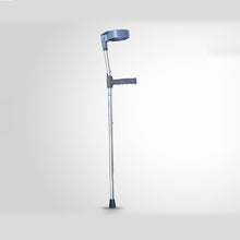 Load image into Gallery viewer, Medical aluminum alloy crutch with handgrip adjustable elbow support crutches-Great Rehab Medical
