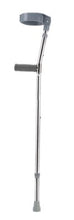 Load image into Gallery viewer, Medical aluminum alloy crutch with handgrip adjustable elbow support crutches-Great Rehab Medical
