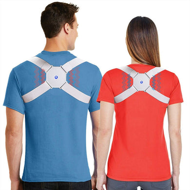 NEW Posture Corrector with Intelligent Sensor Vibration Reminder Adjustable Back Brace Support Smart Posture Corrector-Great Rehab Medical