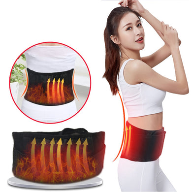 Waist Support Waist Tourmaline Self Heating Belt Magnetic Therapy Lumbar Brace Massage Adjustable Waist Support Belt Health Care-Great Rehab Medical