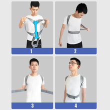 Load image into Gallery viewer, Getinfit Adjustable Back Posture Corrector Clavicle Spine Back Shoulder Lumbar Support Belt Posture Men And Women Correction-Great Rehab Medical
